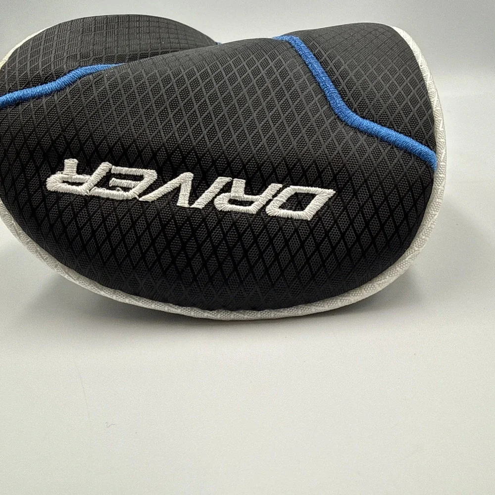 Top Flight Junior Hybrid Driver Head Cover Black and Blue and White Trim